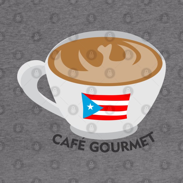 Boricua Cafe Gourmet Puerto Rican Coffee Barista Latino Food by bydarling